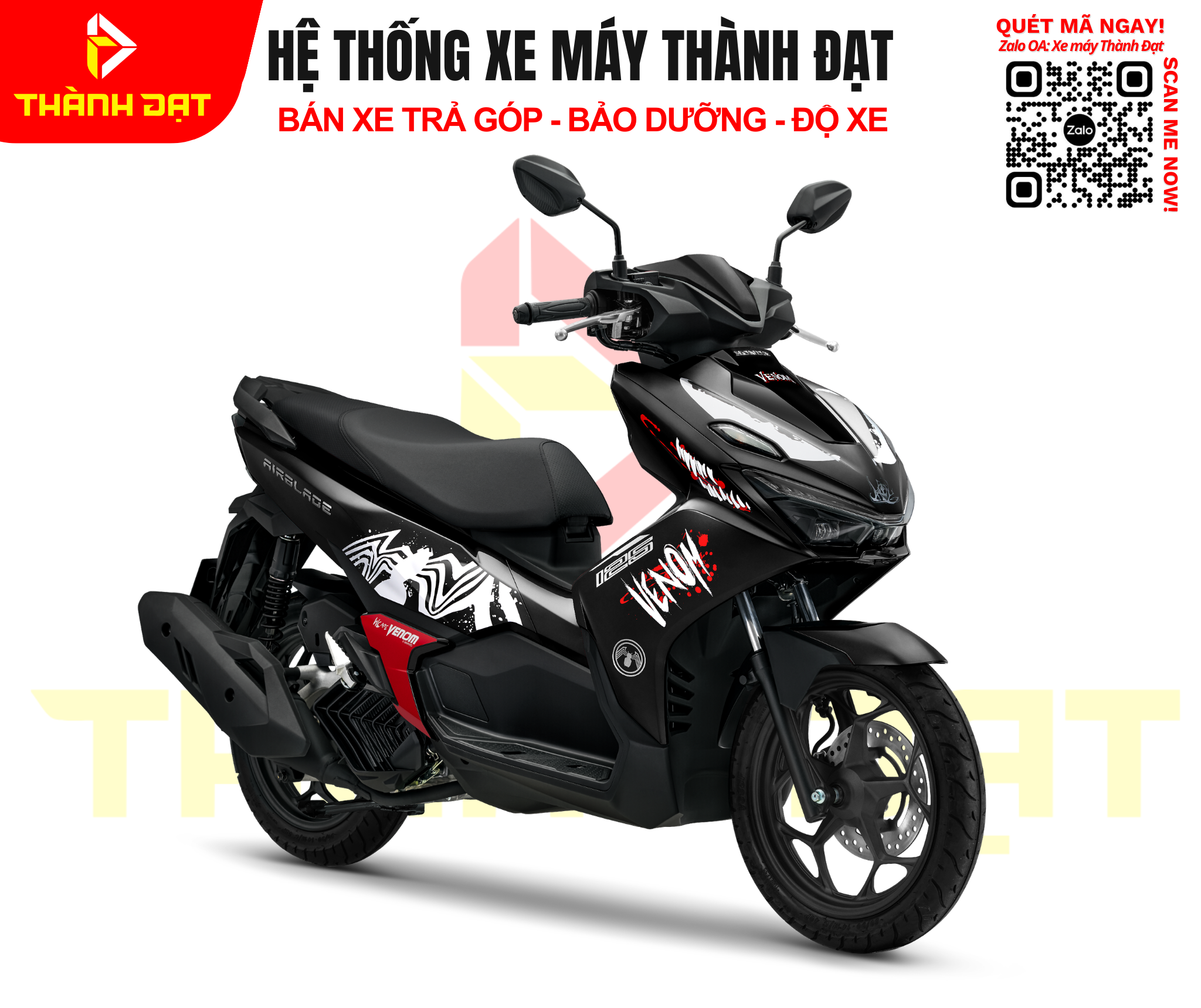 TVS Dazz 110 trắng hồng